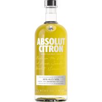 Absolut Citron Vodka 40% 1L
