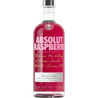 Absolut Raspberry Vodka 38% 1L