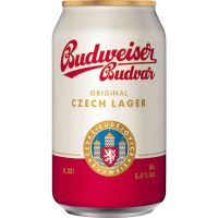 Budweiser Budvar Original Czech Lager 5% 24x0,33 L