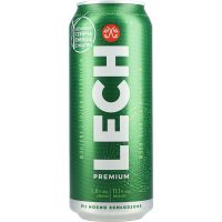 Lech Premium 5% 24 x 500ml (Best Before 31.08.2022)