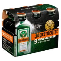 Jägermeister 35% 9x0,02 L